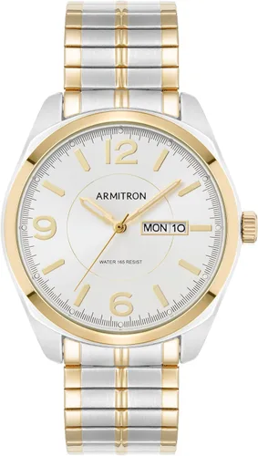 Miniatura 7 de Armitron Reloj de pulsera para hombre con función de día-fecha, correa de expansión, 20-4591