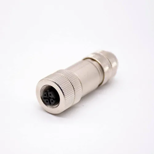 Miniatura 4 de Elecbee Profibus M12 - Conector con cable de conexión de campo recto con shiled (código A macho de 3 pines)