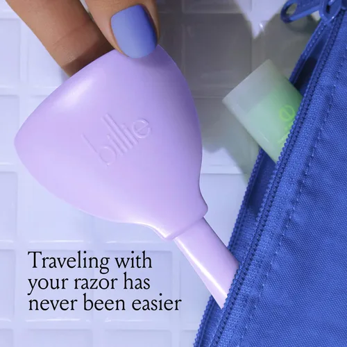 Miniatura 2 de Billie Estuche de viaje para navaja de 5 cuchillas para mujer - Lleva tu navaja contigo - Parte superior magnética - Almacenamiento fácil - Portátil