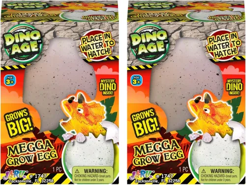 Miniatura 8 de JA-RU Juguetes Gigantes de Huevos de Dinosaurio que Crecen (6 Huevos) Juguetes Mágicos de Sorpresa que Eclosionan para Niños. Eclosiona y Crece