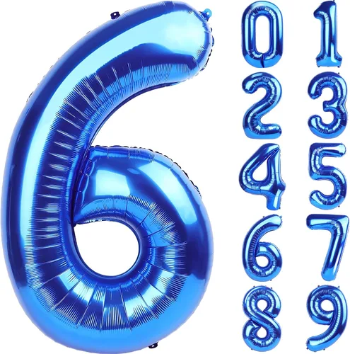 Miniatura 78 de SINBEE Globo dorado del número 10, papel de aluminio Mylar de 40 pulgadas, decoración de fiesta reutilizable para cumpleaños, aniversario, Oro