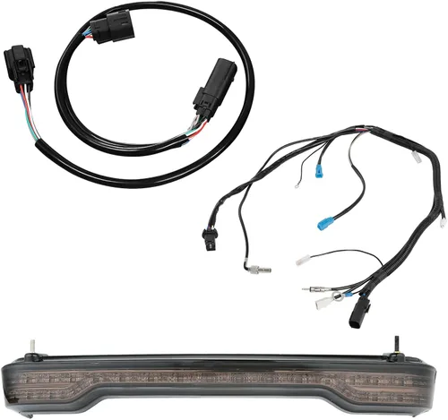 Miniatura 18 de TCMT Clear Len King Trunk LED Tail Light Assembly Wiring Harness Fits For Harley Touring Road King Road Street Electra Glide Tri Glide Ultra Limited