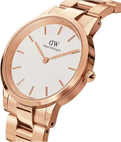 Miniatura 3 de Daniel Wellington Iconic Link Reloj pulsera de eslabones de oro rosa o plata