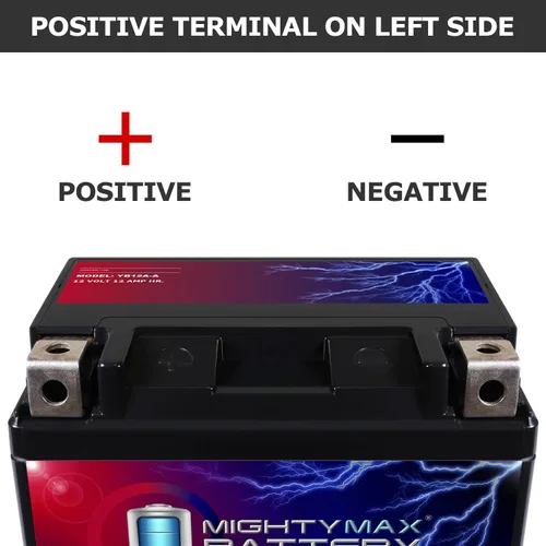 Miniatura 3 de YB12A-A - Batería de repuesto de 12V 12AH compatible con YB12A-B YB12AL-A - 2