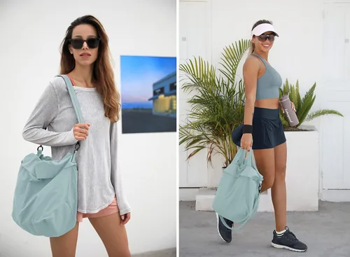 Miniatura 6 de ODODOS Bolsas Hobo Multi 2.0 de 19L con 2 correas para mujer, bolsos de mano, bolsos cruzados