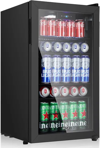 Miniatura 10 de Mini Refrigerador de Vino, Refrigerador Enfriador de Vino de 12 Botellas, Bodega de Vino Independiente para Vino Rojo y Blanco, Control