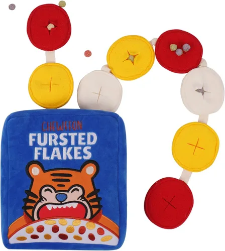 Miniatura 13 de CHEWFFON Juguetes de Rompecabezas de Enriquecimiento para Perros, Juguete Interactivo Snuffle Crinkle para Premios contra el Aburrimiento