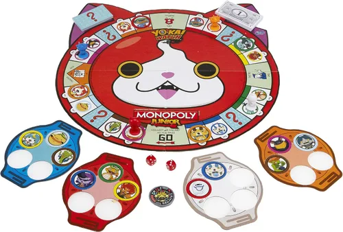 Miniatura 2 de Hasbro Gaming B6494 Monopoly Junior: Yo-kai Watch Edition