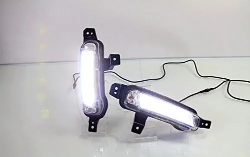 Miniatura 3 de HIGH FLYING Luz antiniebla delantera LED DRL luces diurnas para Suzuki Vitara Escudo 2015-2018