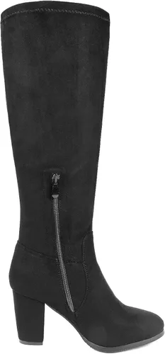 Miniatura 2 de DREAM PAIRS - Botas altas de tacón grueso para mujer largo por encima de la rodilla