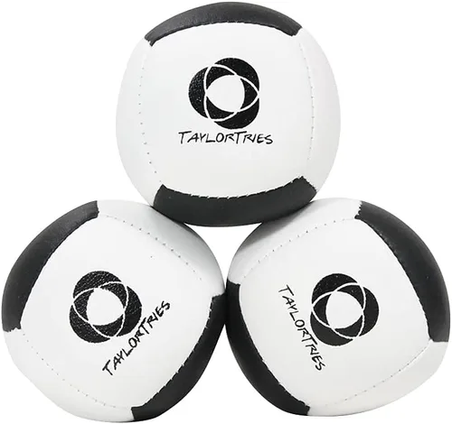Miniatura 2 de Zeekio - Taylor Tries Signature - Juego de pelotas de malabarismo para principiantes, todos los niveles y todas las edades - Pelota de cuero