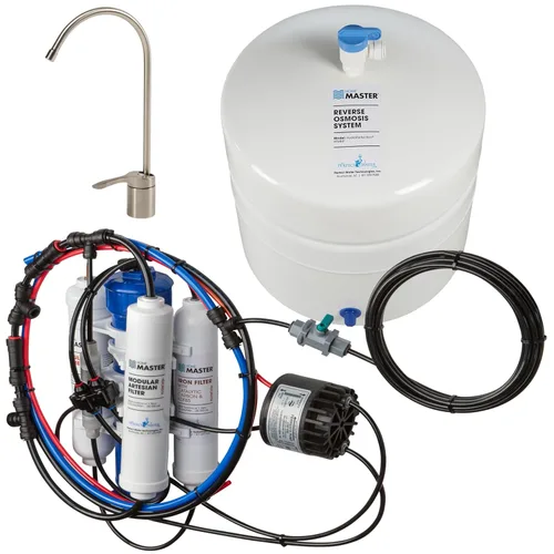 Sistema de filtrado de agua Home Master TMHP HydroPerfection, ósmosis inversa, bajo mesada, TMHP-L, 110 volts