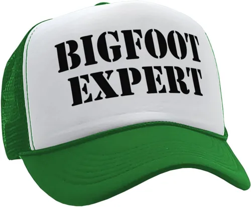 Miniatura 3 de The Goozler - Bigfoot Expert - Sasquatch Squatchin Hunter - Gorra de camionero estilo retro vintage