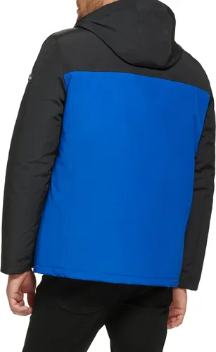 Miniatura 3 de Calvin Klein Sudadera con Capucha chamarra con babero desmontable