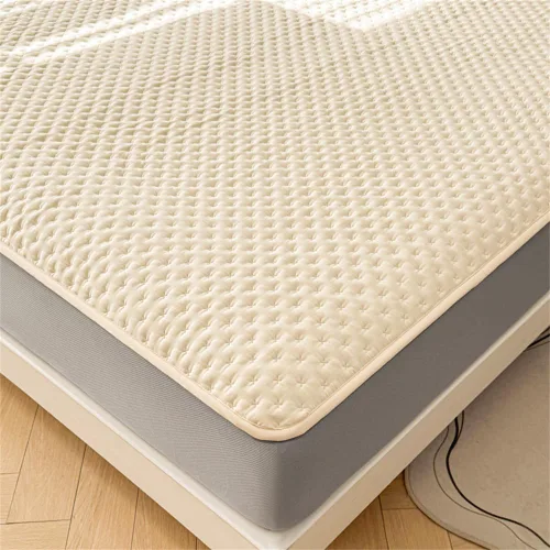 Miniatura 4 de Mattress Protector, Waterproof Mattress Protector, Fits 6"-20" Mattresses with Deep Pocket, Cooling, Breathable Fitted Sheets, Soft Bed Cover, Beige