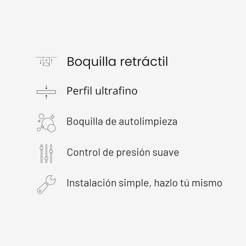 Miniatura 3 de Brondell Bidet - Thinline SimpleSpa SS-150 Rociador de agua fresca no eléctrico, accesorio de bidé para inodoro en blanco con boquilla de auto X
