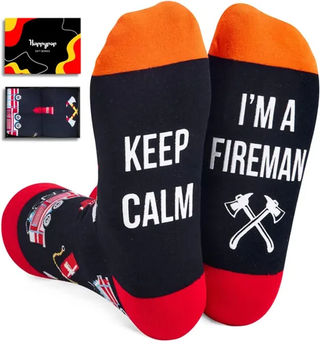 Miniatura 9 de HAPPYPOP Gifts for Geek Chef - Funny Socks for Bus Driver Police Fireman Men Women