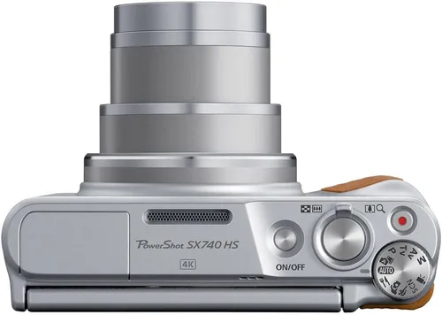 Miniatura 4 de Cámara digital Canon PowerShot SX740 HS (plata) – 20,3 Mp, zoom óptico de 40x, video 4K UHD, Wi-Fi y Bluetooth, compacta para viajes (2956C001) +