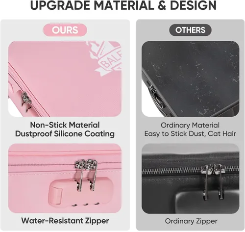 Miniatura 7 de BALEINE Caja de Documentos Ignífuga con Cerradura, Bolsa de Documentos Ignífuga Portátil Impermeable Cajas de Archivos Ignífugas para Documentos