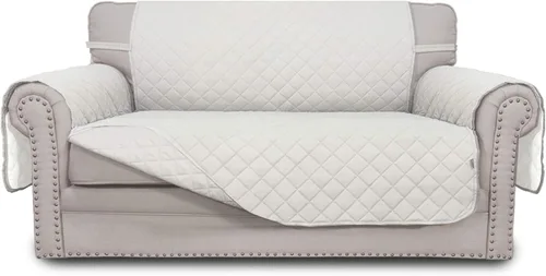 Miniatura 43 de Easy-Going - Funda para sofá, futón y sillón sin reposabrazos, reversible, resistente al agua, para mascotas y niños (azul oscuro/azul claro)