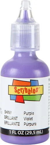Miniatura 14 de Scribbles 13903 - Pintura de tela 3D brillante, color blanco