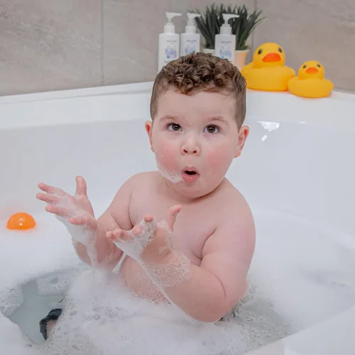 Miniatura 9 de Baby Jolie Acondicionador de cabello para bebés para niños y niños pequeños, acondicionador desenredante sin desgarros con manteca de karité