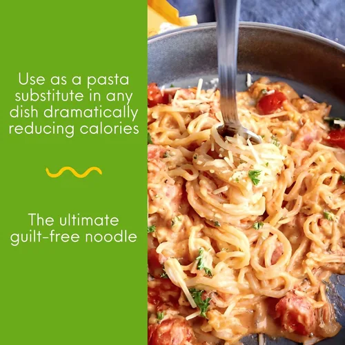 Miniatura 3 de Miracle Noodle Fideos espaguetis orgánicos, fideos Shirataki listos para comer, espaguetis Konjac, pasta baja en carbohidratos, fideos espaguetis