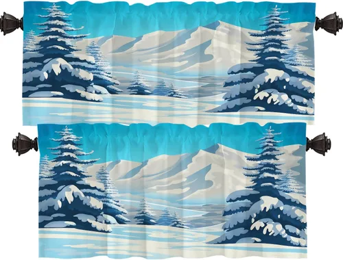 Miniatura 74 de Shrahala Cortinas de nivel de chakras con mandala beige para ventanas de cocina, paneles de cortina de ventana de mandala multicapa de poliéster