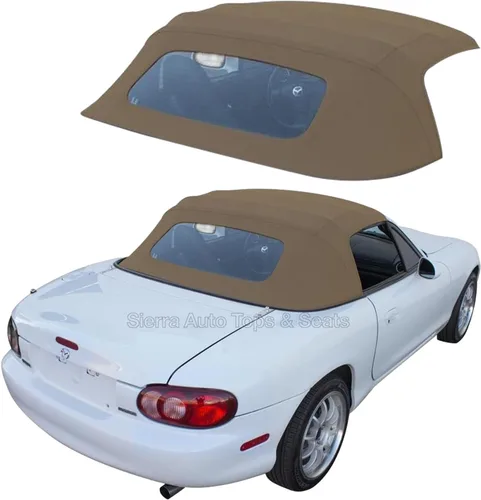 Miniatura 8 de Sierra Auto Tops & Seats Capota Convertible para Mazda Miata MX5 1990-2005 - Negro, Vinilo Cabrio - Reemplazo de Capota Convertible con Ventana
