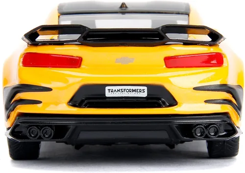 Miniatura 4 de JADA 1:32 Metals Transformers - Bumblebee 2016 Chevrolet Camaro Diecast Model Car