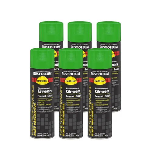 Miniatura 10 de Rust-Oleum V2196838 - Pintura en aerosol de esmalte preventivo de óxido V2100 de alto rendimiento, contenedor de 20 onzas líquidas, relleno de 15