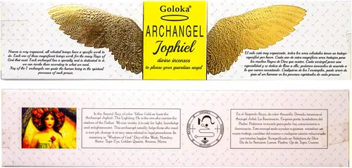 Miniatura 5 de Colección de incienso de Arcángel Chamuel, Gabriel, Jophiel, Michael, Raphael, Uriel, Zadkiel 7 aromas distintos diseñados para cada arcángel