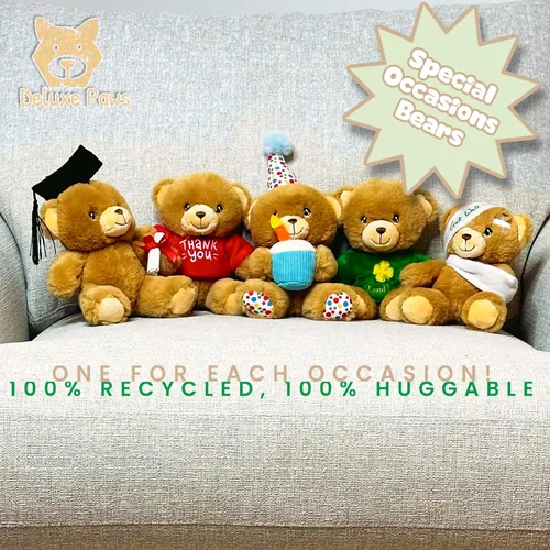 Miniatura 9 de Ocasiones Especiales de Felpa Ecológica, 100% Reciclado (Que te mejores pronto)