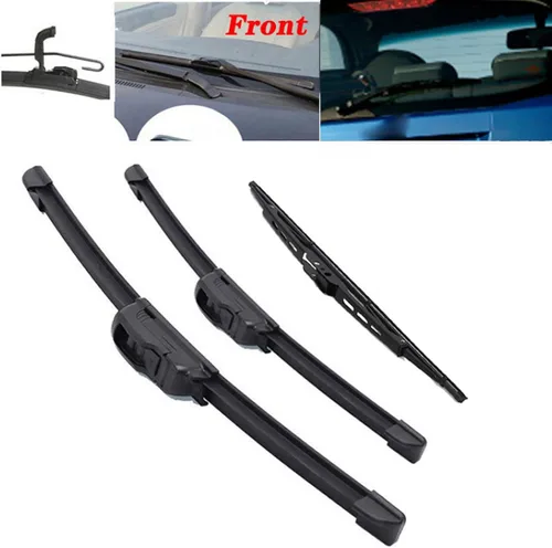 Miniatura 2 de Limpiaparabrisas delantero para Chevrolet Aveo MK1 2008-2011, 22 pulgadas, 16 pulgadas, 14 pulgadas, limpiaparabrisas delantero y trasero