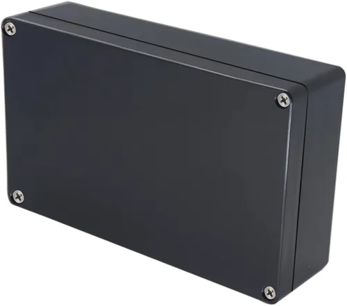 Miniatura 15 de Caja de proyecto IP65 Caja de conexiones impermeable ABS cajas eléctricas negras para bricolaje, Estuche electrónico para proyectos de energía, Caja