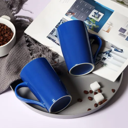 Miniatura 3 de M099 - Tazas de café de 12 onzas para fiesta de oficina, novedad de mármol para amigos, mujeres, hombres, hermanas y compañeros de trabajo, juego