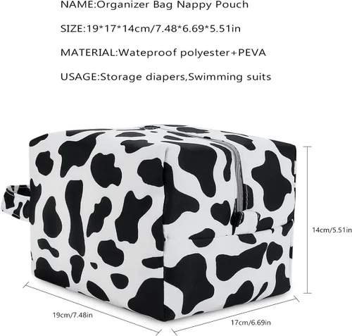 Miniatura 2 de Bolsas húmedas para pañales de tela para bebé, bolsa de pañales impermeable para colgar cápsulas, reutilizable, lavable para cochecito de bebé