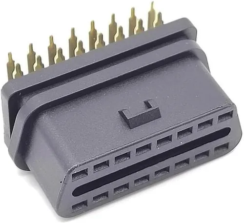 Miniatura 4 de Elecbee Diagnóstico femenino de ángulo recto del conector OBD2 OBD2 OBD2 del Pin 90° de OBD2 16 J1962F