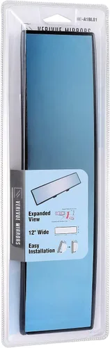 Miniatura 5 de Verivue Espejo retrovisor panorámico universal de 12 pulgadas, espejo retrovisor antirreflejos de gran ángulo para automóvil, accesorios de espejo
