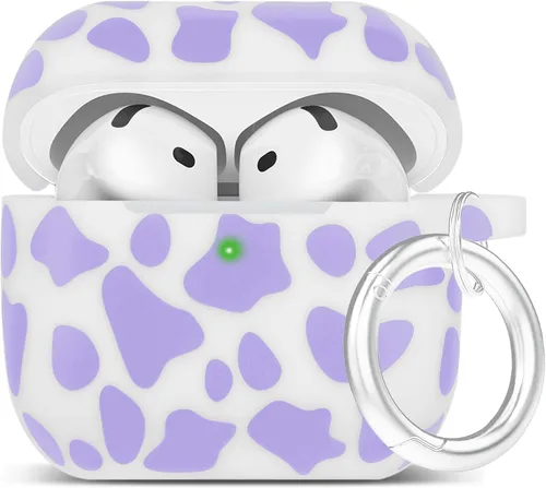 Miniatura 22 de Funda de Airpod Pro de silicona suave - Funda de estuche de carga de LitoDream para AirPods Pro de Apple, lindo protector de estuche para mujeres