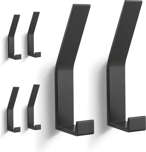 Miniatura 14 de Ganchos de pared para colgar ropa, abrigo, toalla, cuerda, llaves, sombreros, bolsos, ganchos de pared para cocina, baño, puerta, gabinete