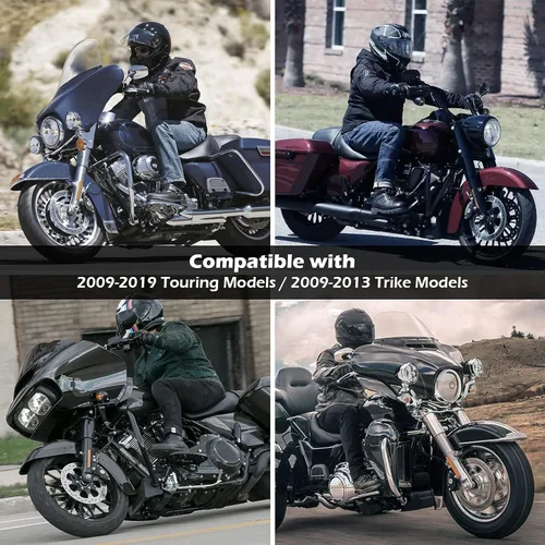 Miniatura 5 de KEMIMOTO Kit de extensores espaciadores para tablero de suelo de 1 pulgada para 2009-2024 2025 Touring Road King Road Glide 2009-2013 FL Trikes