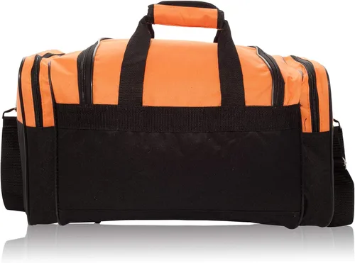 Miniatura 4 de Bolsa de lona, de DALIX, para el gimnasio, para viajar, 17 pulgadas