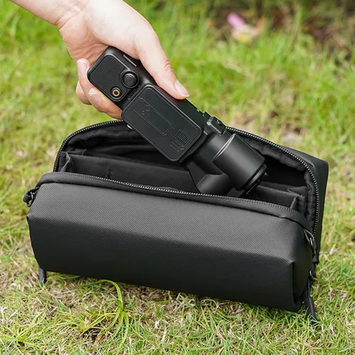 Miniatura 7 de Gugxiom Funda protectora para Osmo 3 Accesorios, Gimbal de plástico Protector de pantalla Tapa protectora de lente (negro)