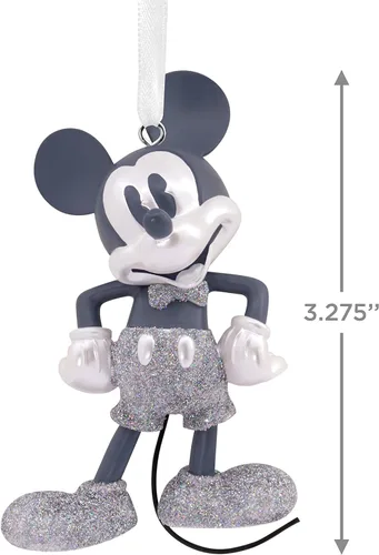 Miniatura 4 de Hallmark Disney - Adorno navideño de Mickey Mouse para el 100 aniversario