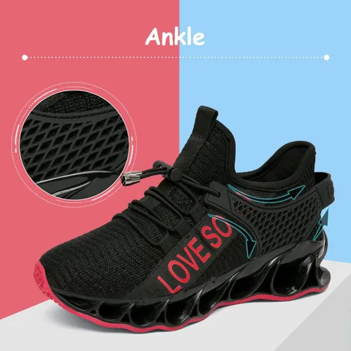 Miniatura 3 de ziitop Tenis para niños para correr tenis para niñas entrenamiento atlético deportes caminar ligeros transpirables sin cordones niño pequeñoniño