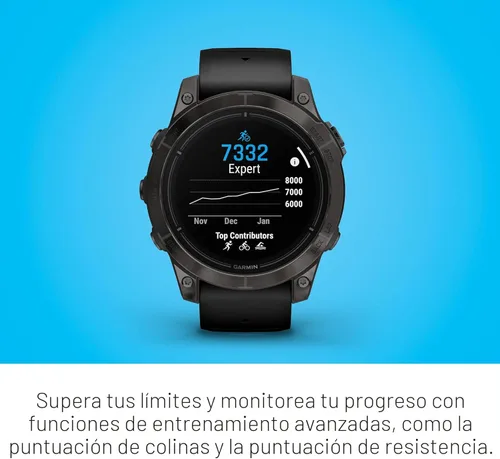 Miniatura 6 de Garmin epix Pro (Gen 2) Edición Zafiro, 47mm, Reloj inteligente de alto rendimiento, Tecnología de entrenamiento avanzada, Linterna incorporada