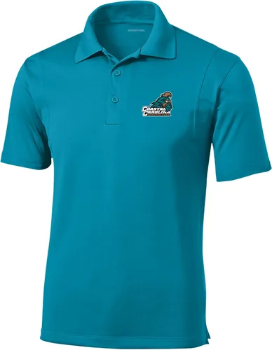 Miniatura 32 de Polo atlético de micro piqué NCAA para hombre Prime con cuello propio