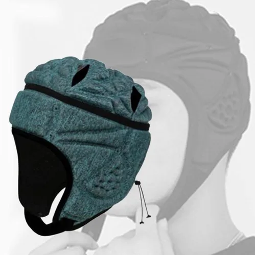 Miniatura 6 de Casco de fútbol de carcasa suave, casco de rugby, protector de cabeza ajustable para jóvenes, niños y adultos