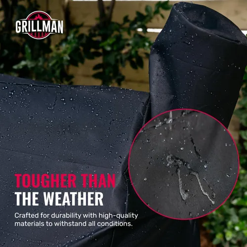 Miniatura 5 de Grillman - Resistente funda para parrilla de pellets, compatible con Traeger Pro Series 22, 575, modelos Elite, Lone Star Elite, Pro 20